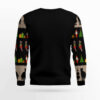 Black Cat Cute Face Ugly Christmas Sweater