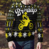 Braaap Moto Ugly Christmas Sweater (Yellow Version)