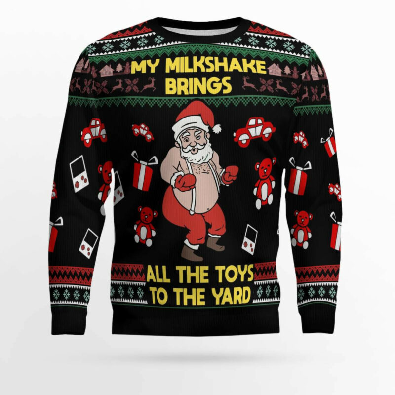 My Milkshake Bring Christmas Ugly Christmas Sweater