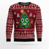 Poop Christmas Tree Emoji Funny Ugly Christmas Sweater