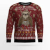 Sloth Coffee Ugly Christmas Sweater