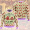 "I have so Mushroom in My Heart for You" Valentine Funny Sweater