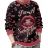 "I'm A Sucker For You" Valentine Funny Sweater