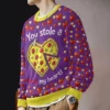 "You Stole a Pizza My Heart" Valentine Funny Sweater