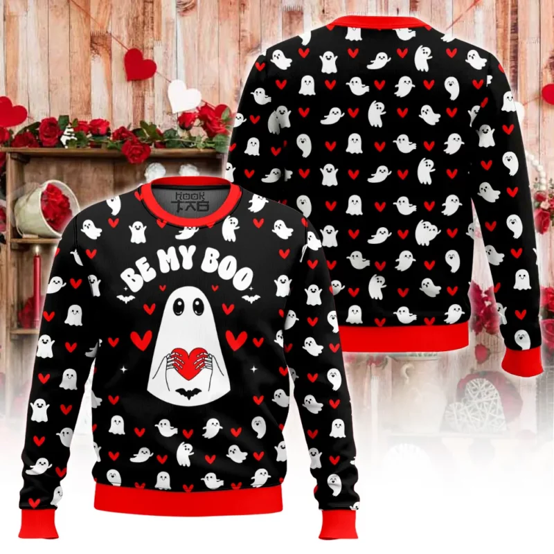 Baby Boo Couple funny Valentine Sweater