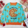 ''Pizza My Heart'' Couple funny Valentine Sweater