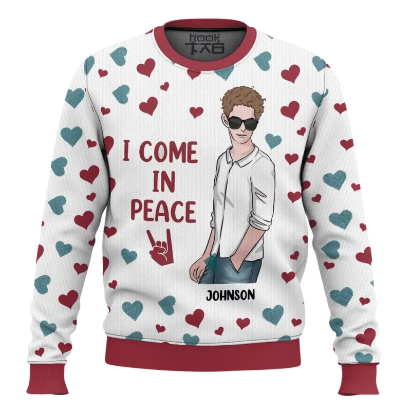 Personalized Couple funny Valentine Sweater