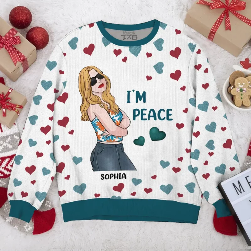 Personalized Couple funny Valentine Sweater