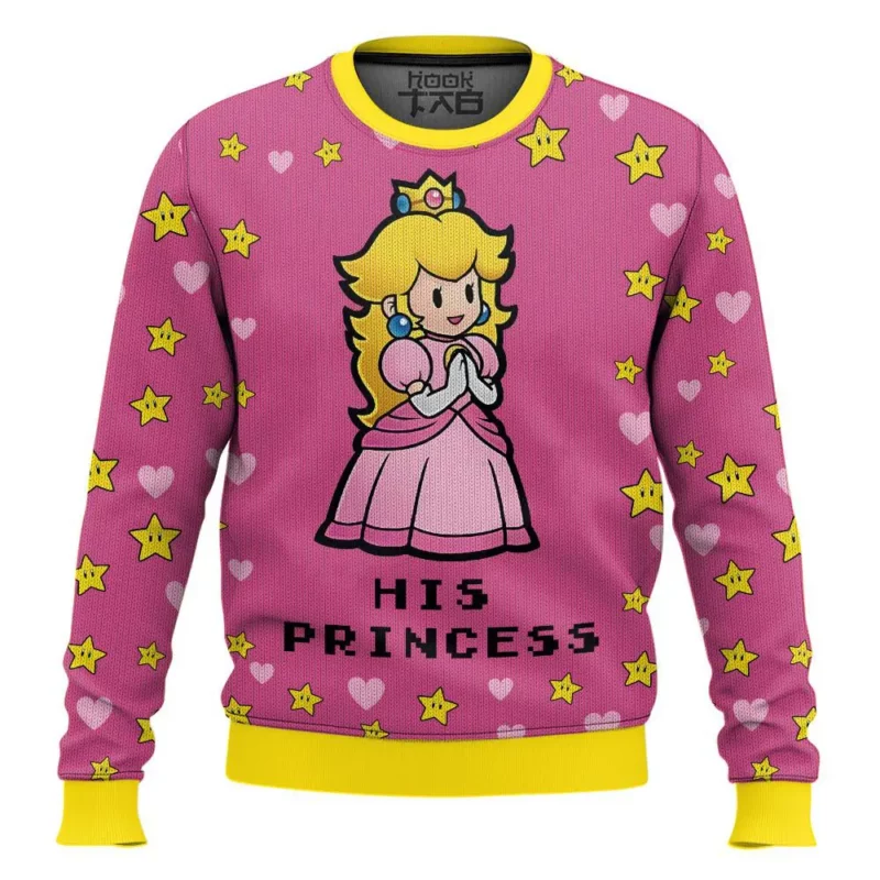 Super Mario Couple Funny Valentine Sweater