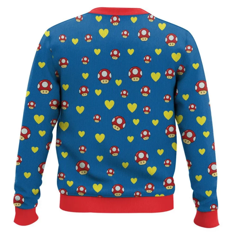 Super Mario Couple Funny Valentine Sweater