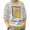 ''Toast and Avocado'' Couple Valentine Sweater