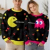 Pacman Couple Funny Valentine Sweater