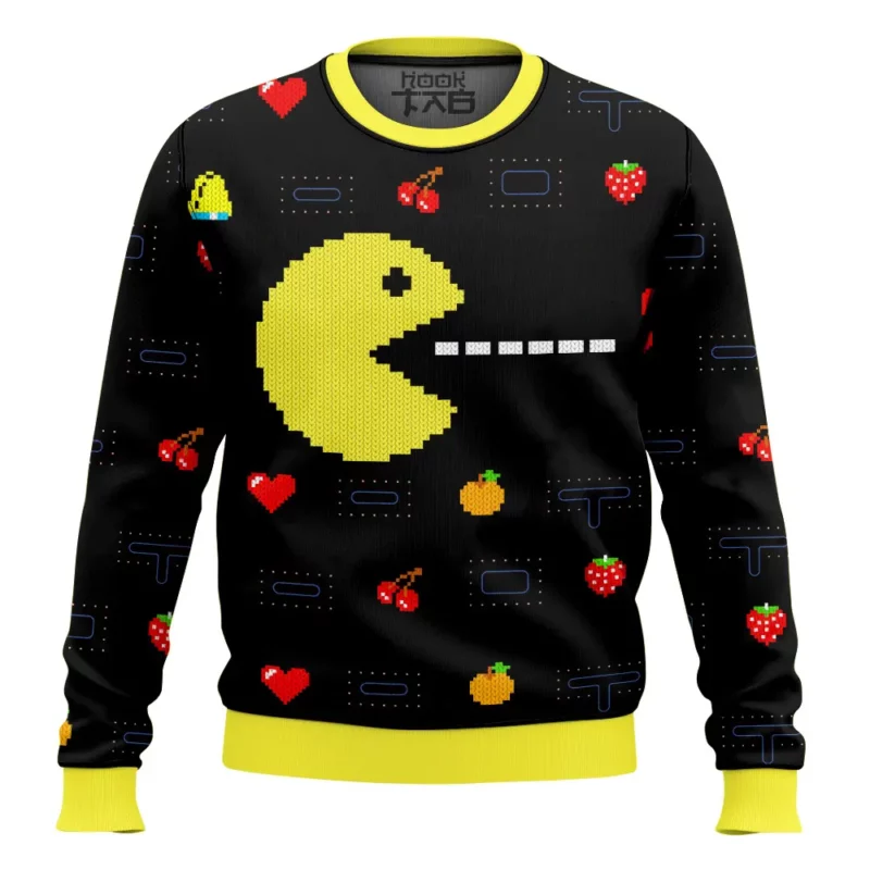 Pacman Couple Funny Valentine Sweater