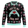 "You're my Zom-bae" Couple Funny Valentine Sweater