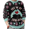 "You're my Zom-bae" Couple Funny Valentine Sweater