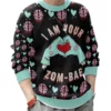 "You're my Zom-bae" Couple Funny Valentine Sweater