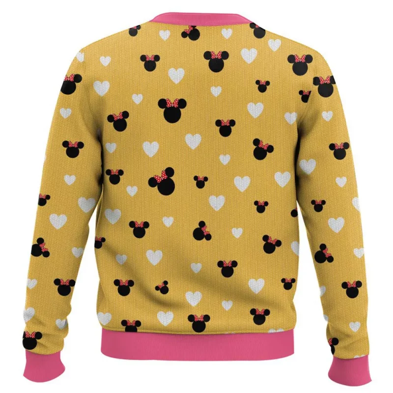 Mickey Personalized Couple funny Valentine Sweater