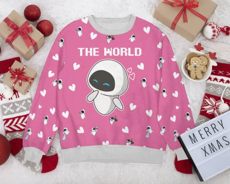 Wall-E Couple funny Valentine Sweater