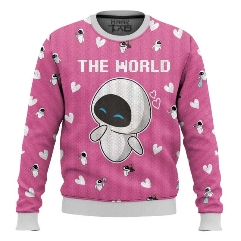 Wall-E Couple funny Valentine Sweater