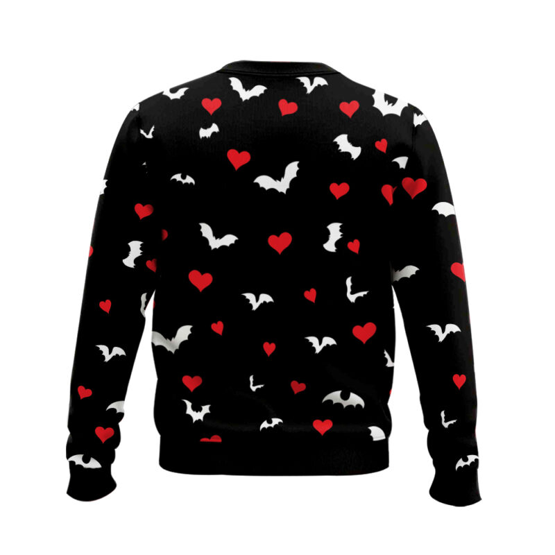 "Batman and Catwoman" Couple Valentine Sweater