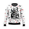 "Batman and Catwoman" Couple Valentine Sweater