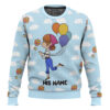 "Up Balloons House" Personalized Couple funny Valentine Sweater