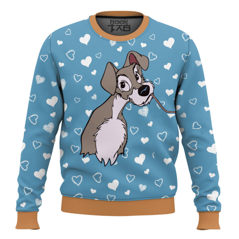 "Lady and the Tramp" Couple Valentine Sweater