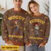 "Woodie and Jessie" Personalized Couple funny Valentine Sweater