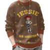 "Woodie and Jessie" Personalized Couple funny Valentine Sweater