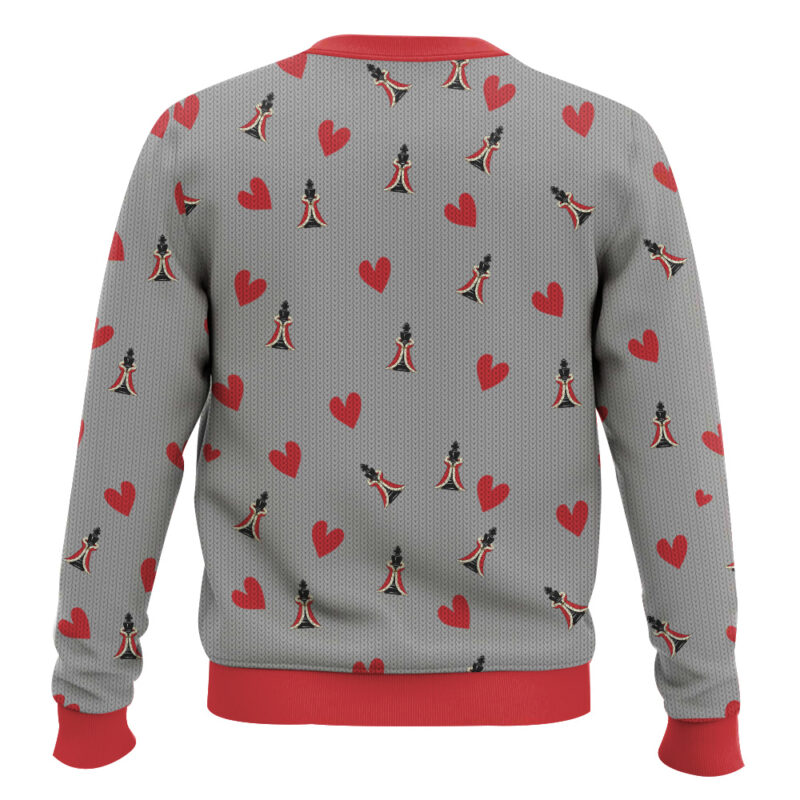 King Queen Gambit Couple Valentine Funny Sweater