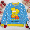 "The Simpsons Famiy" Personalized Couple funny Valentine Sweater