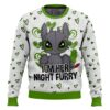 "Light and Night Furry" Couple funny Valentine Sweater