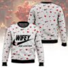 Just love Hubby and Wifey Couple funny Valentine Sweater