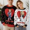 "Chucky and Tiff" Couple Valentine Sweater