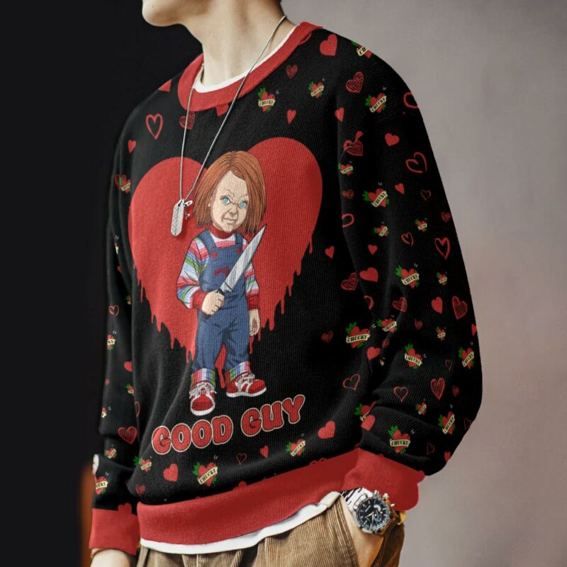 "Chucky and Tiff" Couple Valentine Sweater