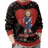 "Chucky and Tiff" Couple Valentine Sweater