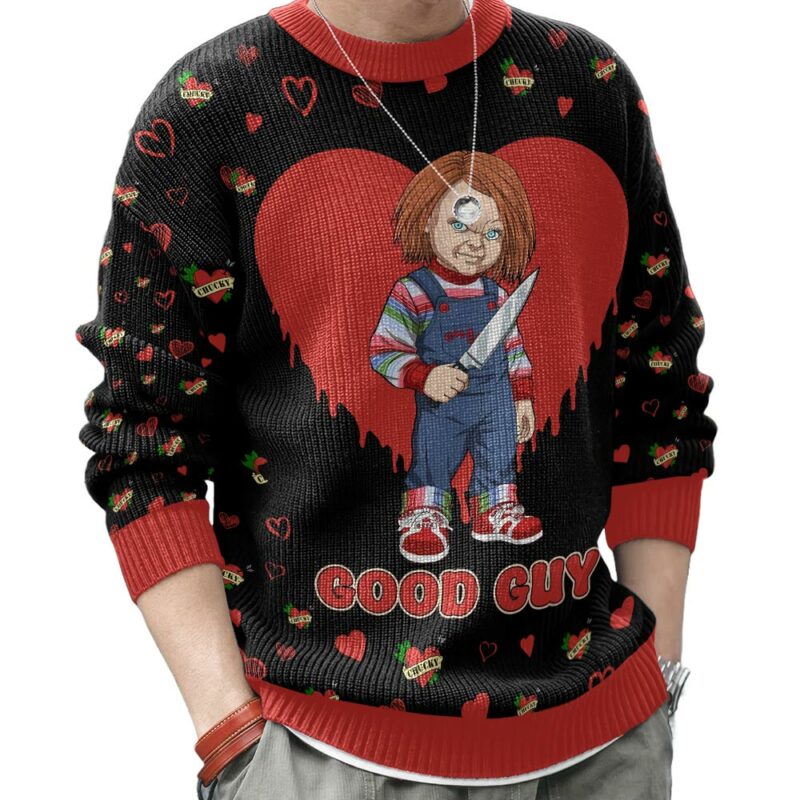 "Chucky and Tiff" Couple Valentine Sweater