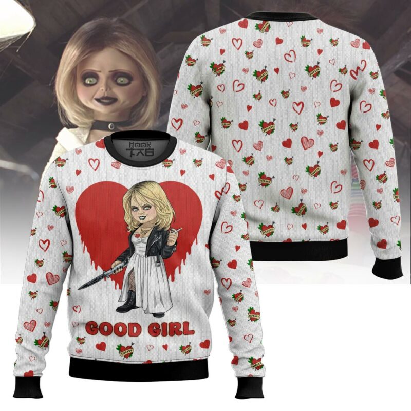 "Chucky and Tiff" Couple Valentine Sweater