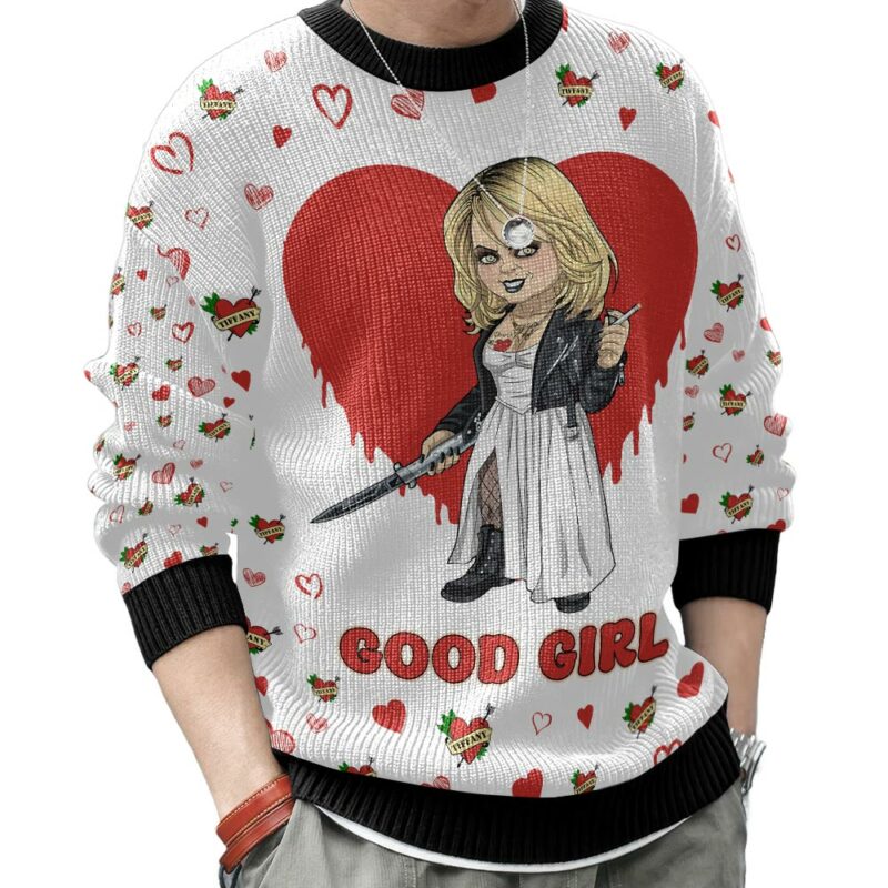 "Chucky and Tiff" Couple Valentine Sweater