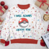 "I Choose You-Pokemon" Couple Valentine funny Sweater