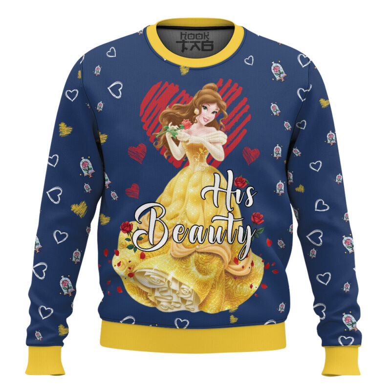 "Beauty and the Beast" Funny Valentine Sweater