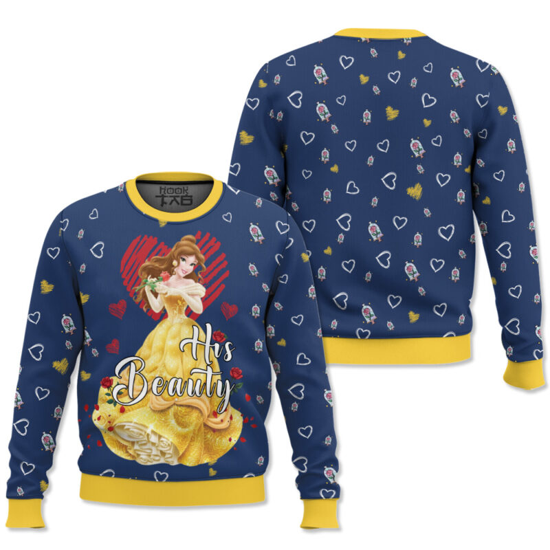 "Beauty and the Beast" Funny Valentine Sweater