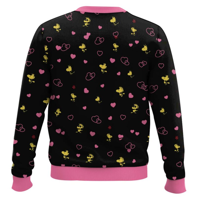 Snoopy Personalized Couple Valentine Funny Sweater