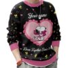 Snoopy Personalized Couple Valentine Funny Sweater