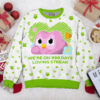 Duolingo on Streak Personalized Couple Valentine Funny Sweater