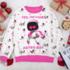 Astro Bot Valentine Couple Sweater