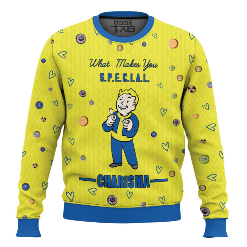 Fallout-"What makes you Special" Couple Valentine Sweater