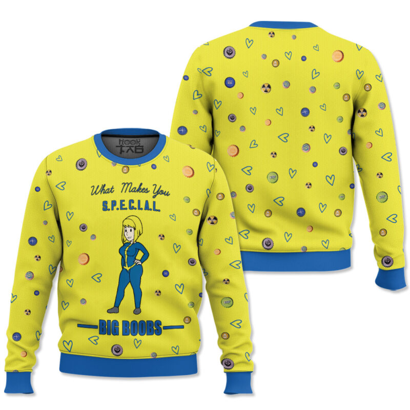 Fallout-"What makes you Special" Couple Valentine Sweater