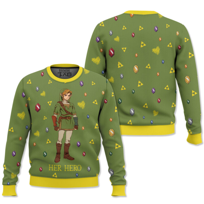 Legend of Zelda Valentine Couple Sweater