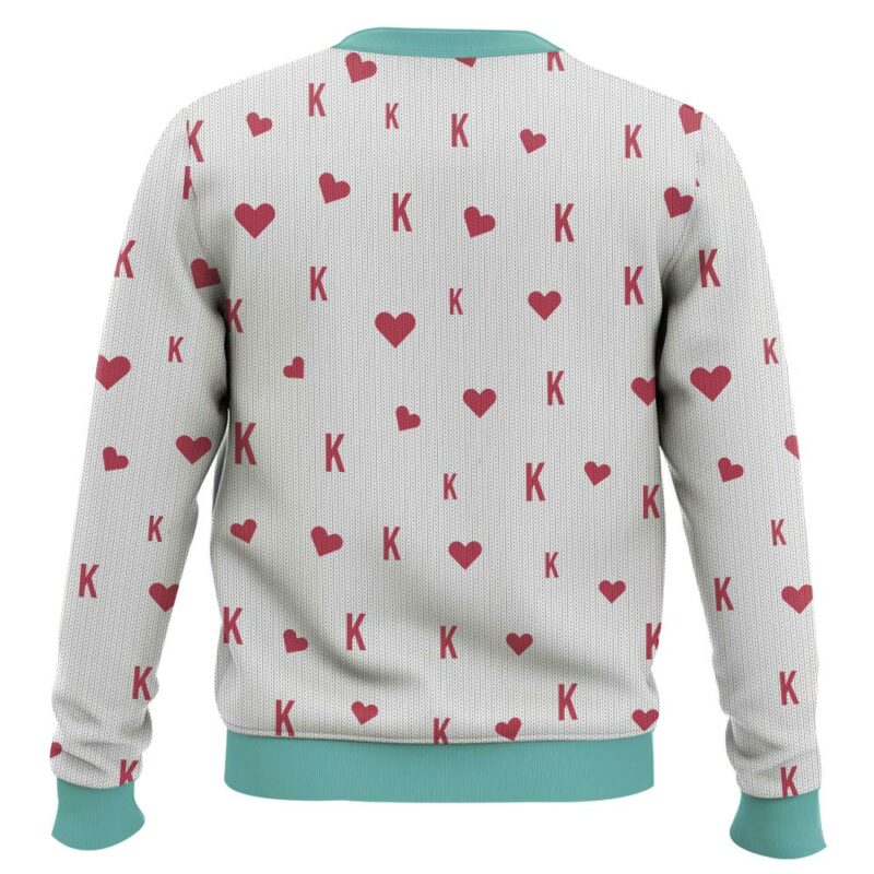 "King and Queen of the Ocean" Valentine Couple Sweater